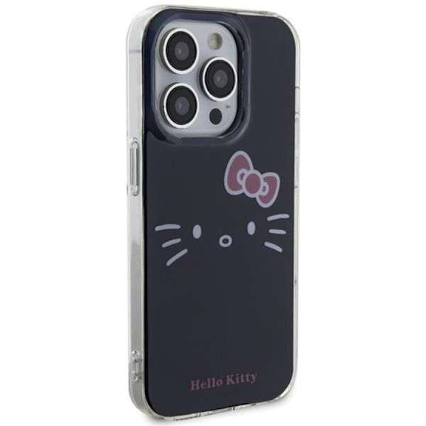 Hello Kitty iPhone 14 Pro Max Mobilskal IML Kitty Face - Svart Svart
