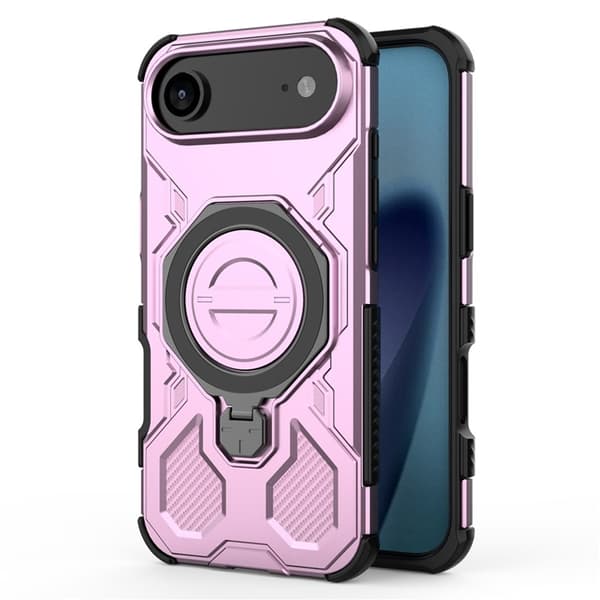 Mobilskal till iPhone Air Rotating Kickstand - Rosa Rosa