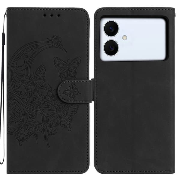 Mobilskal till Samsung Galaxy S26 Edge KonstLäder - Svart