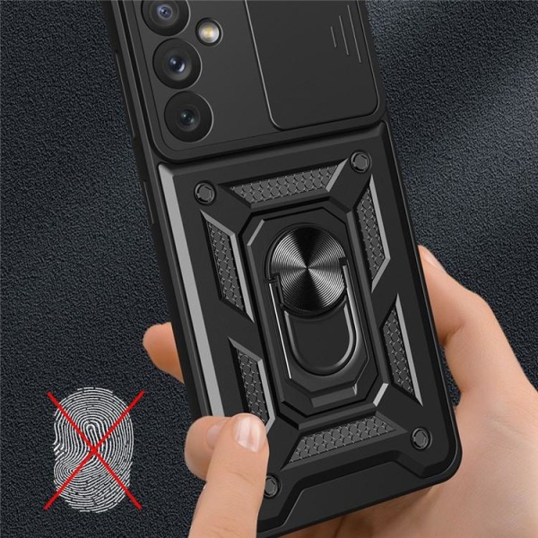 Galaxy A34 5G Mobilskal Ringhållare Kickstand Slide Kamera - Sva