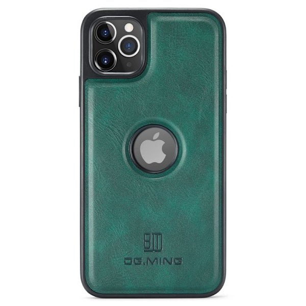 DG.MING Mobilskal till iPhone 11 Pro Max Läderbeläggning Grön