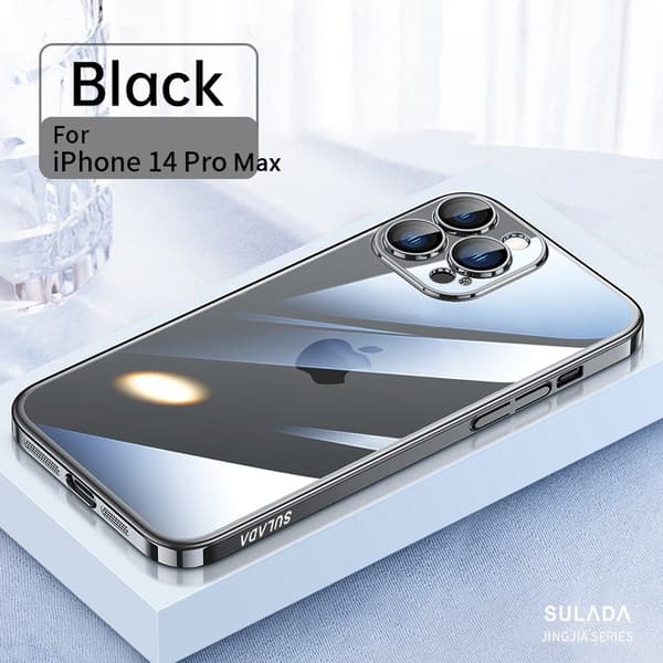 SULADA JINGJIA Mobilskal till iPhone 14 Pro Max Hård PC Svart