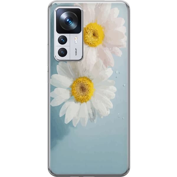 Telefontaske til Xiaomi 12T med sommerblomster