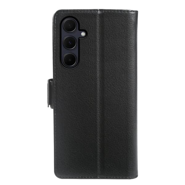 Plånboksfodral för Samsung Galaxy S26 Plus Magnetiskt Konstläder - Svart
