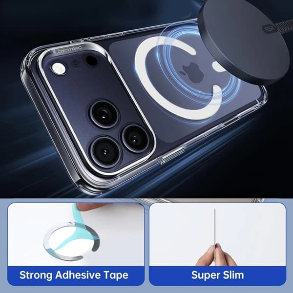 Tech-Protect MagSafe magnetisk ring MMP-200 Vit