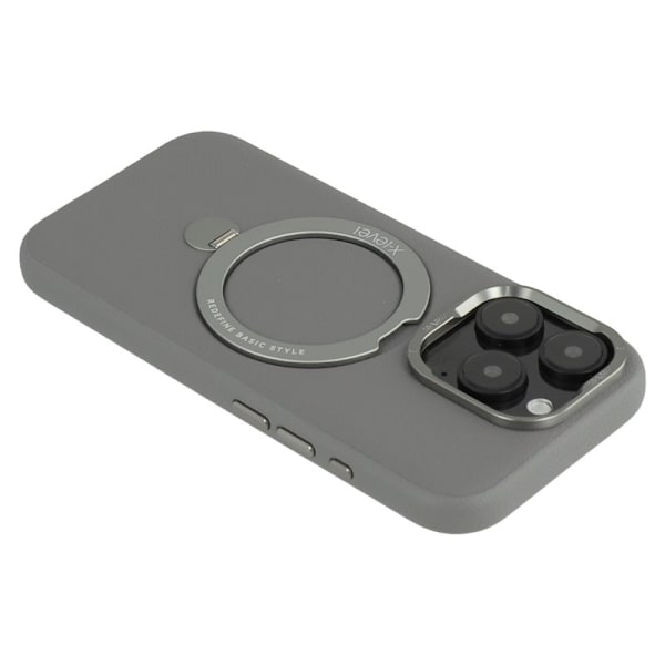 X-LEVEL Mobilskal till iPhone 16 Pro Magnetisk Kickstand Grå
