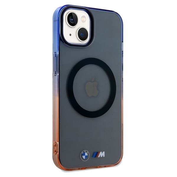 BMW Mobilskal till iPhone 14 Plus/15 Plus MagSafe Gradient Bumper - Grå