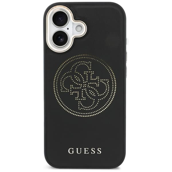 Guess Mobilskal För iPhone 17 MagSafe Perforated 4G - Svart