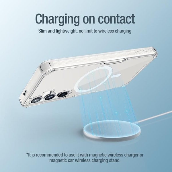 Nillkin Galaxy S24 Plus Mobilskal Magsafe Nature Pro Armored - Vit