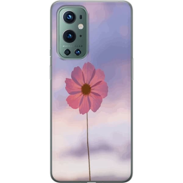 Mobilcover til OnePlus 9 Pro med Rosa blomst
