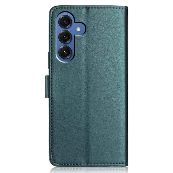 Samsung Galaxy S26 Plus Plånboksfodral med Rem Flera Kortfack Konstläder - Grön