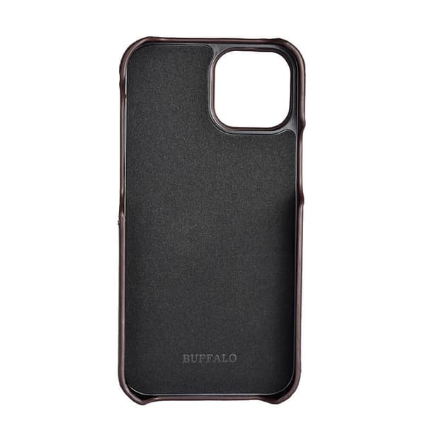 BUFFALO äkta läder Skal iPhone 13 mini - Brun Brun