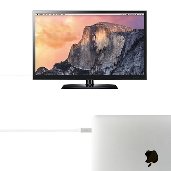 Moshi USB-C Till Displayport Kabel 1.5m - Vit