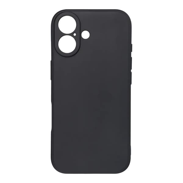 Telefontaske til iPhone 17 Matt - Sort Svart