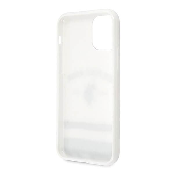 U.S. Polo Assn. Tricolor Pattern Collection iPhone 11 Pro Vit White