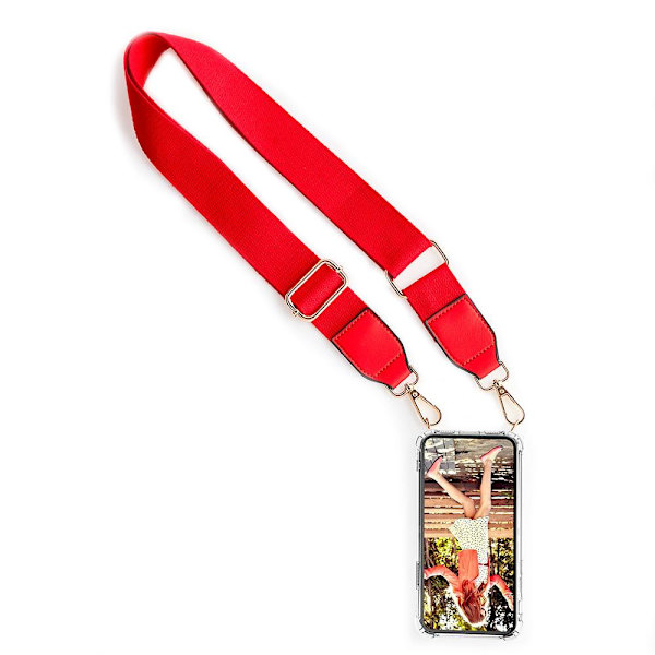 Bom Skulderrem - Strap Rød Red