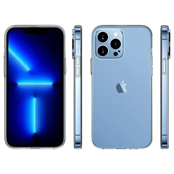 SiGN Ultra Slim Cover til iPhone 13 Pro - Transparent Transparent