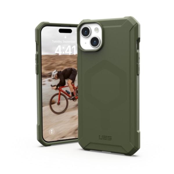 UAG iPhone 15 Plus Mobilskal Magsafe Essential Armor - Olive Drab