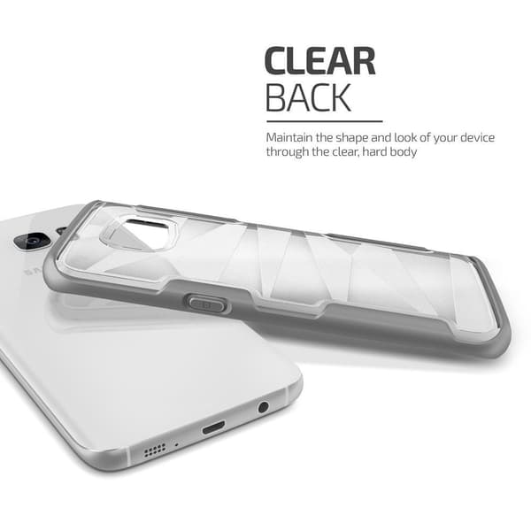 Verus Shine Guard Skal till Samsung Galaxy S7 Edge - Grå grå