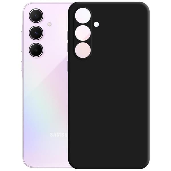 3MK telefontaske til Galaxy A56 5G Matte Pro - Sort Svart