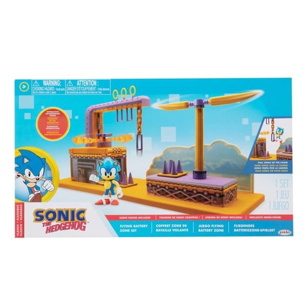 SONIC 2.5 Inch Playset Flying Battery Zone