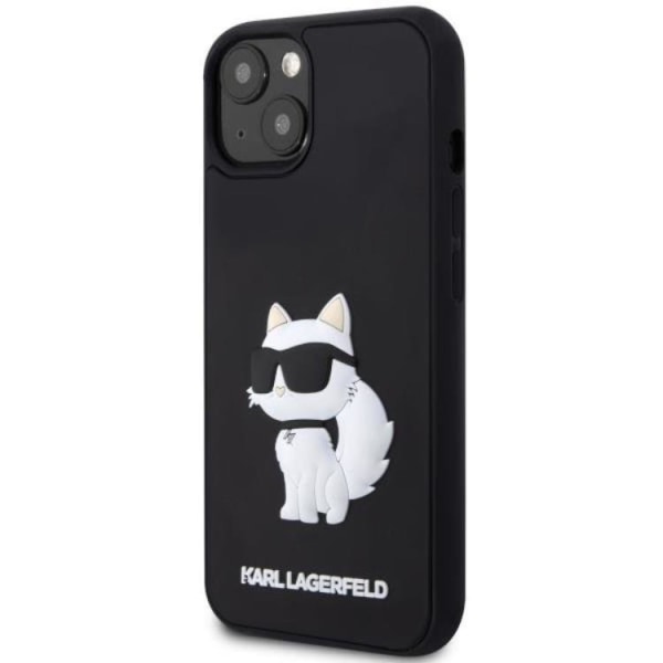 Karl Lagerfeld iPhone 14 mobiltaske Gummi Choupette 3D