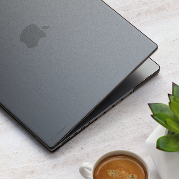 Satechi MacBook Pro 14-tum (2021/2022) Skal Eco Hårt - Mörk Transparent