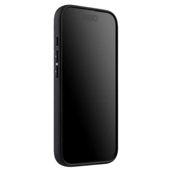 MELKCO Mobilskal till iPhone 16 Plus Äkta Läder Belagt PC - Blå