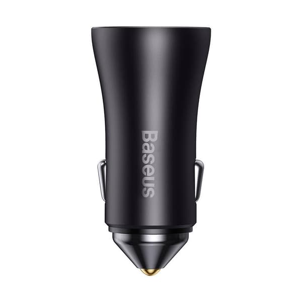 Baseus Golden Billaddare 40W 2 x USB-C - Grå Grå