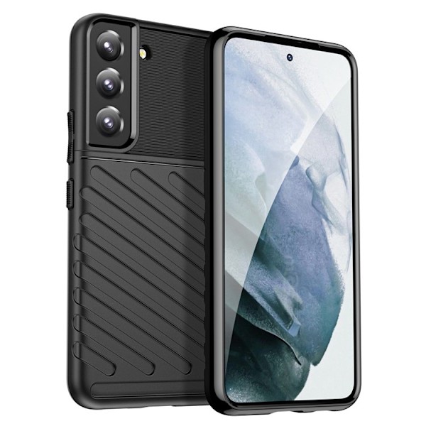 Galaxy S23 Plus Cover Thunder Twill - Sort Black