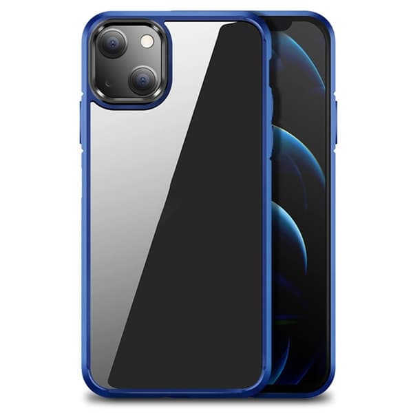 X-LEVEL Mobilskal till iPhone 13 Anti-Collision TPU + PC Blå
