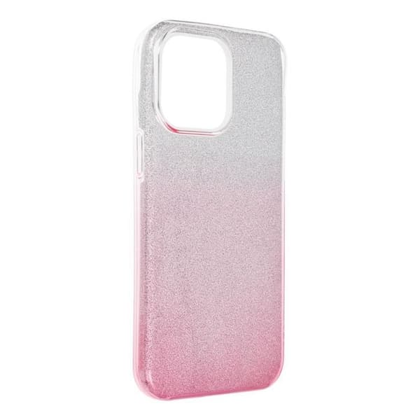 Telefontaske til iPhone 16 Plus Shining - Gennemsigtig Lyserød Transparent