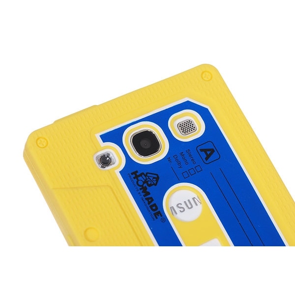 Cassette silikon skal till Samsung Galaxy S3 i9300 (Gul)