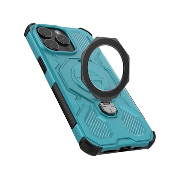 Mobilskal till iPhone 15 Pro Max Plast Shockproof - Blå Blå