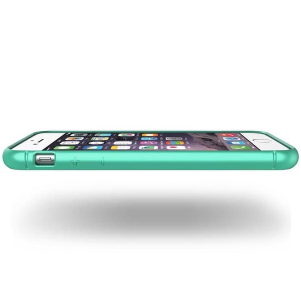 Verus Mixx Shock Absorption -kuori Apple iPhone 6/6S:lle (Mint) Turkos