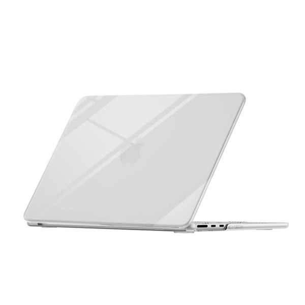 Tech-Protect Fodral För Macbook Pro 14 Soft Shell - Crystal Clear Transparent