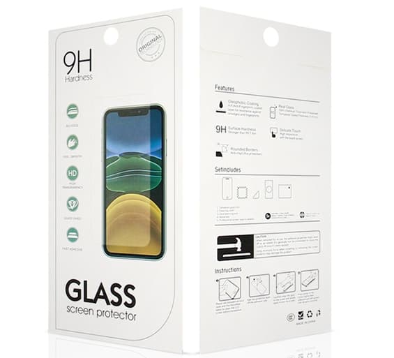 Google Pixel 9a Härdat Glas Skärmskydd 2.5D - Clear Transparent