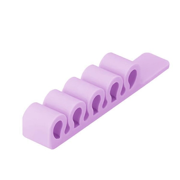 Silikonipidike johtoille - violetti