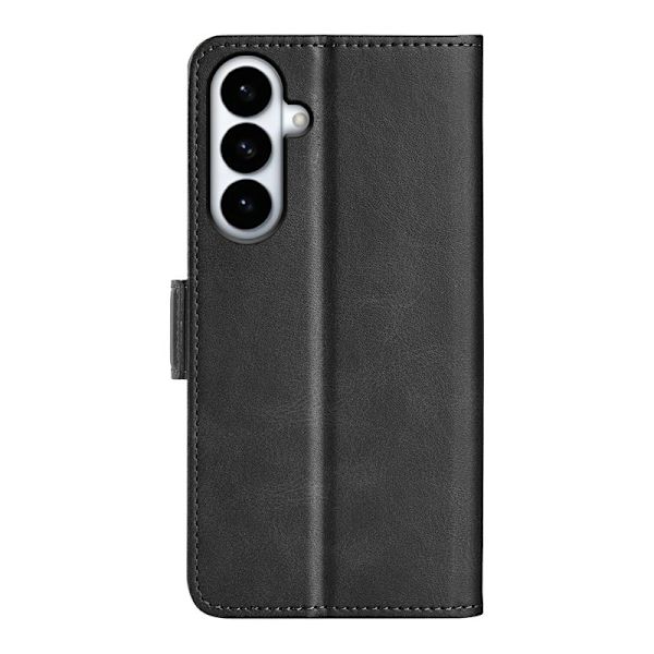 Plånboksfodral för Samsung Galaxy S26 Plus Konstläder - Svart
