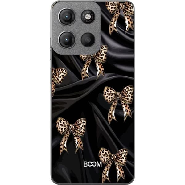 Mobilskal till Motorola Moto G15 med Leopard Bow