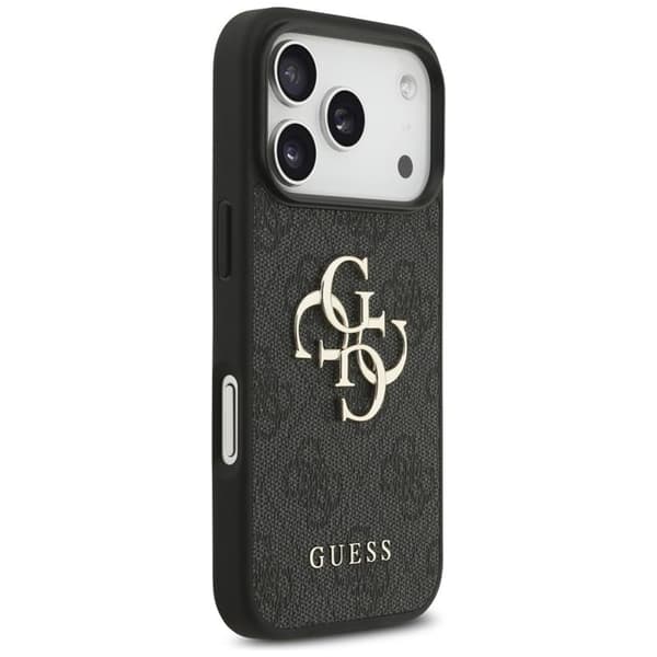 Guess Telefontaske til iPhone 17 Pro 4G Stort Logo - Sort Svart