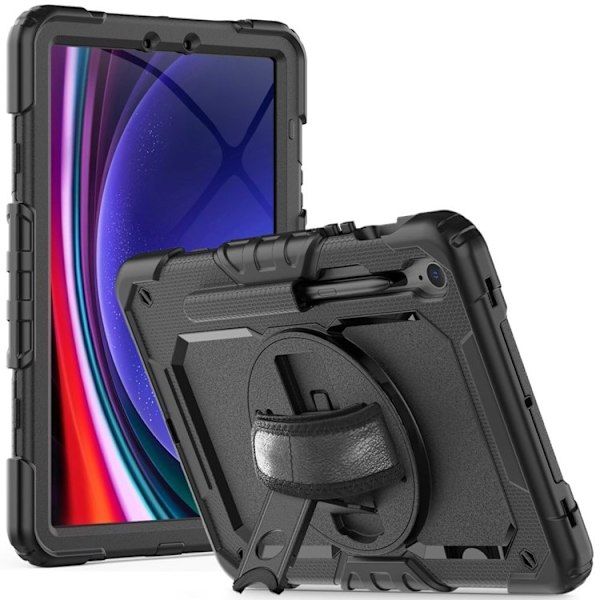 Tech Protect Galaxy Tab S9 FE Cover Solid360 - Sort Svart