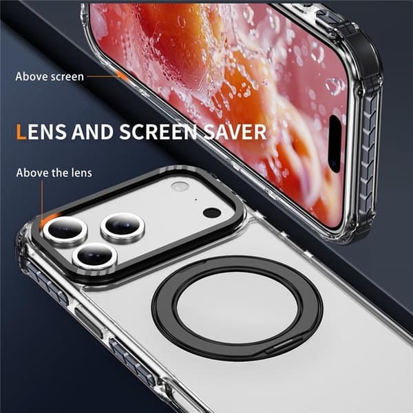 Mobilskal till iPhone 17 Pro MagSafe Anti Drop - Svart Svart