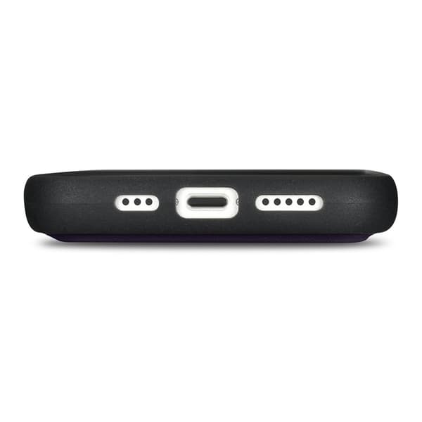 iCarer iPhone 14 Plus Plånboksfodral 2in1 Anti-RFID - Mörklila Lila