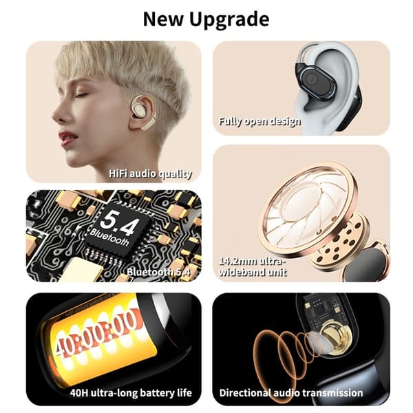 XUNDD W004 Öronhörlurar Bluetooth Trådlösa Svart
