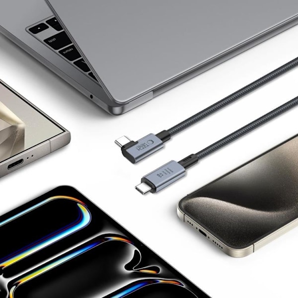 Tech-Protect USB-C till USB-C kabel Ultraboost 40GBPS PD 240W 1.5m