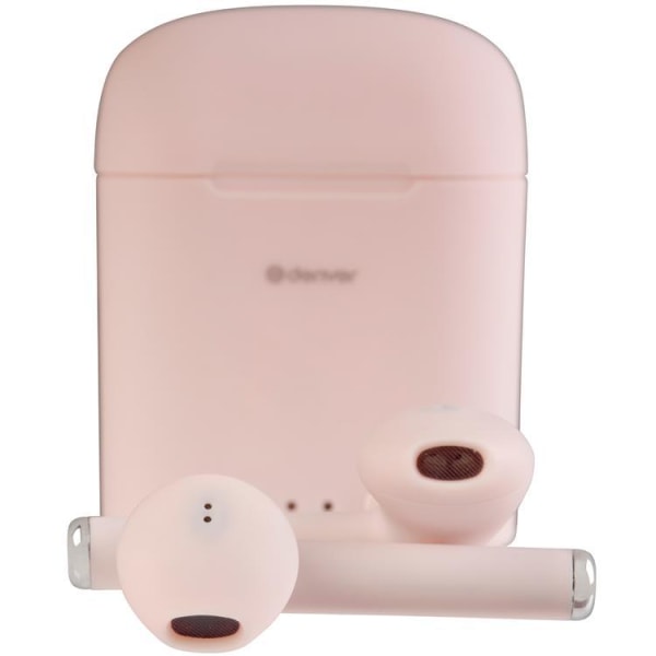 DENVER Truly Wireless Bluetooth-hovedtelefoner - Pink