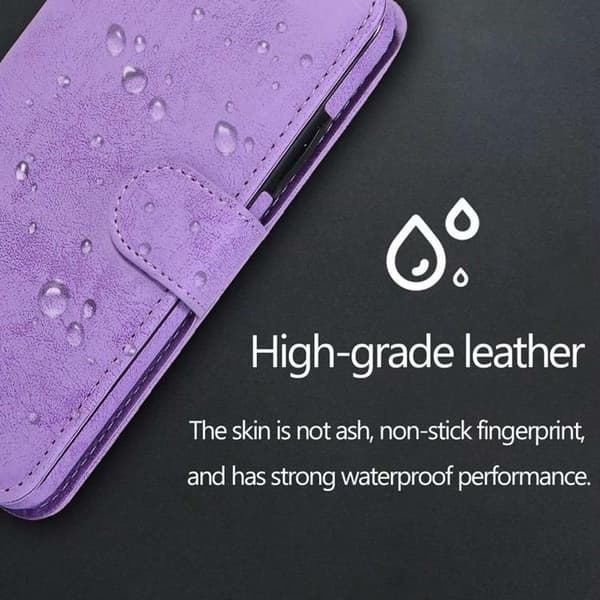 iPhone 14 Pro Plånboksfodral 2-in-1 Detachable - Lila Lila