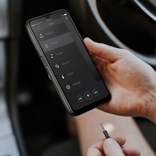 Forcell In-ear Hörlurar Highfi Premuim Sound - Svart Svart