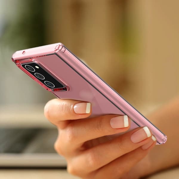 Soft TPU Skal Till Samsung Galaxy Note 20 - Rosa Pink